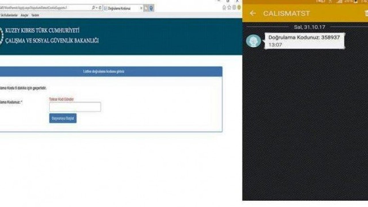 Çalışma İzni işlemleri artık internet üzerinden