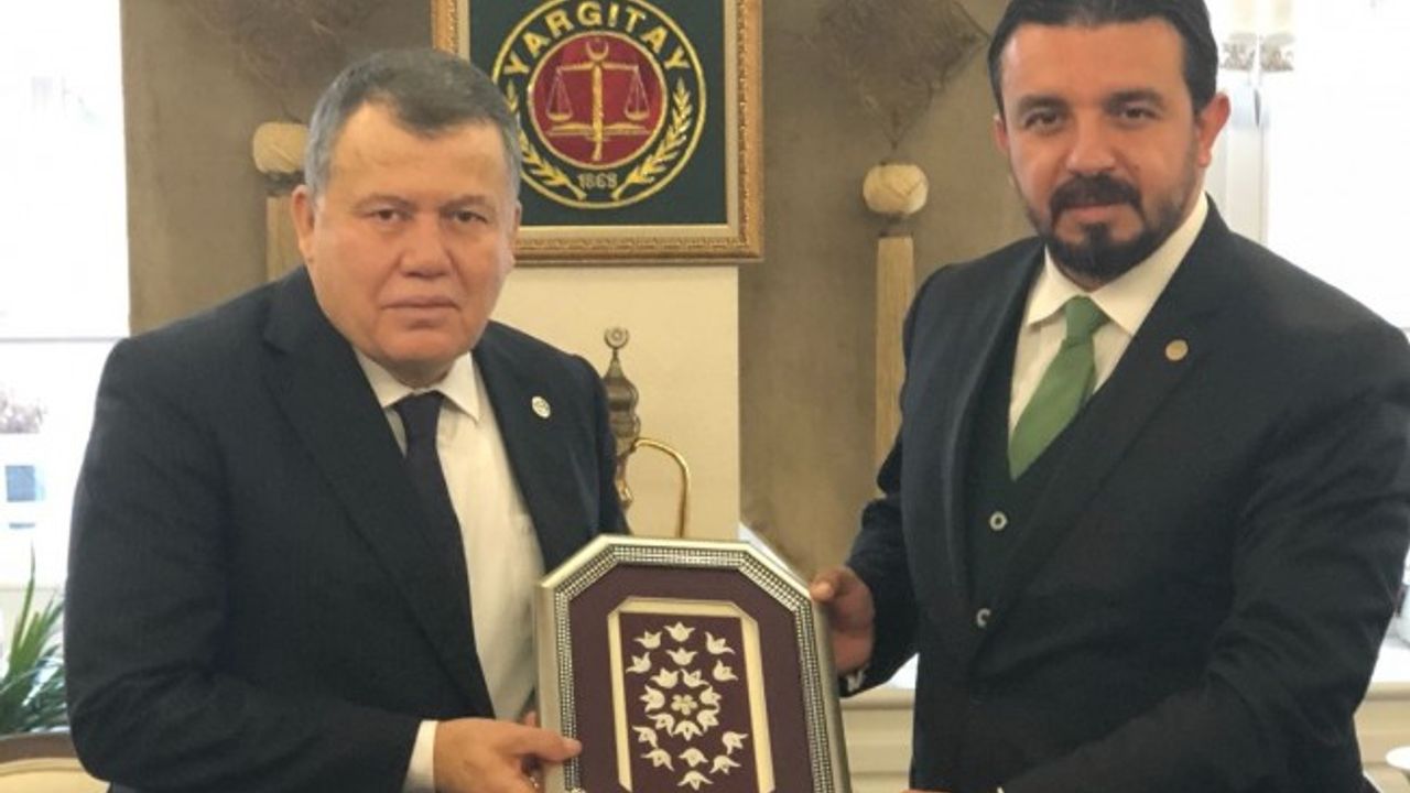 Zaroğlu, Türkiye Yargıtay Başkanı ile görüştü
