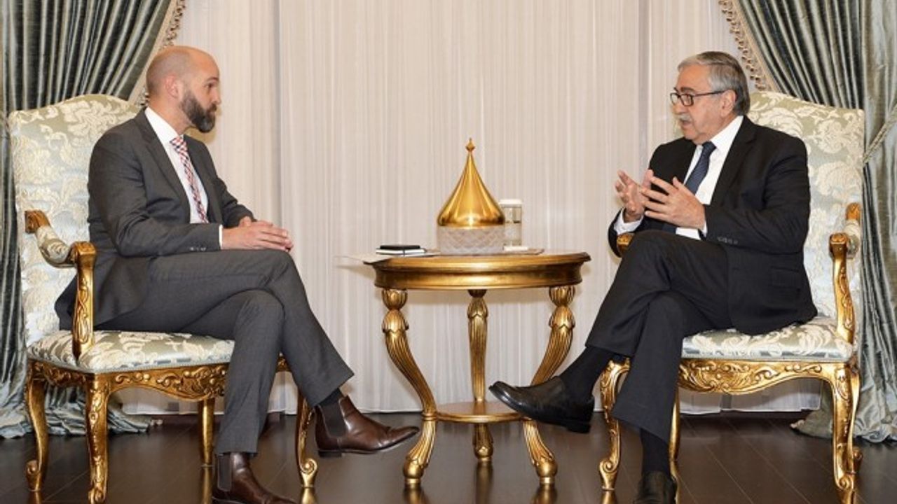 Akıncı, Samuel Be Ever’i kabul ederek görüştü