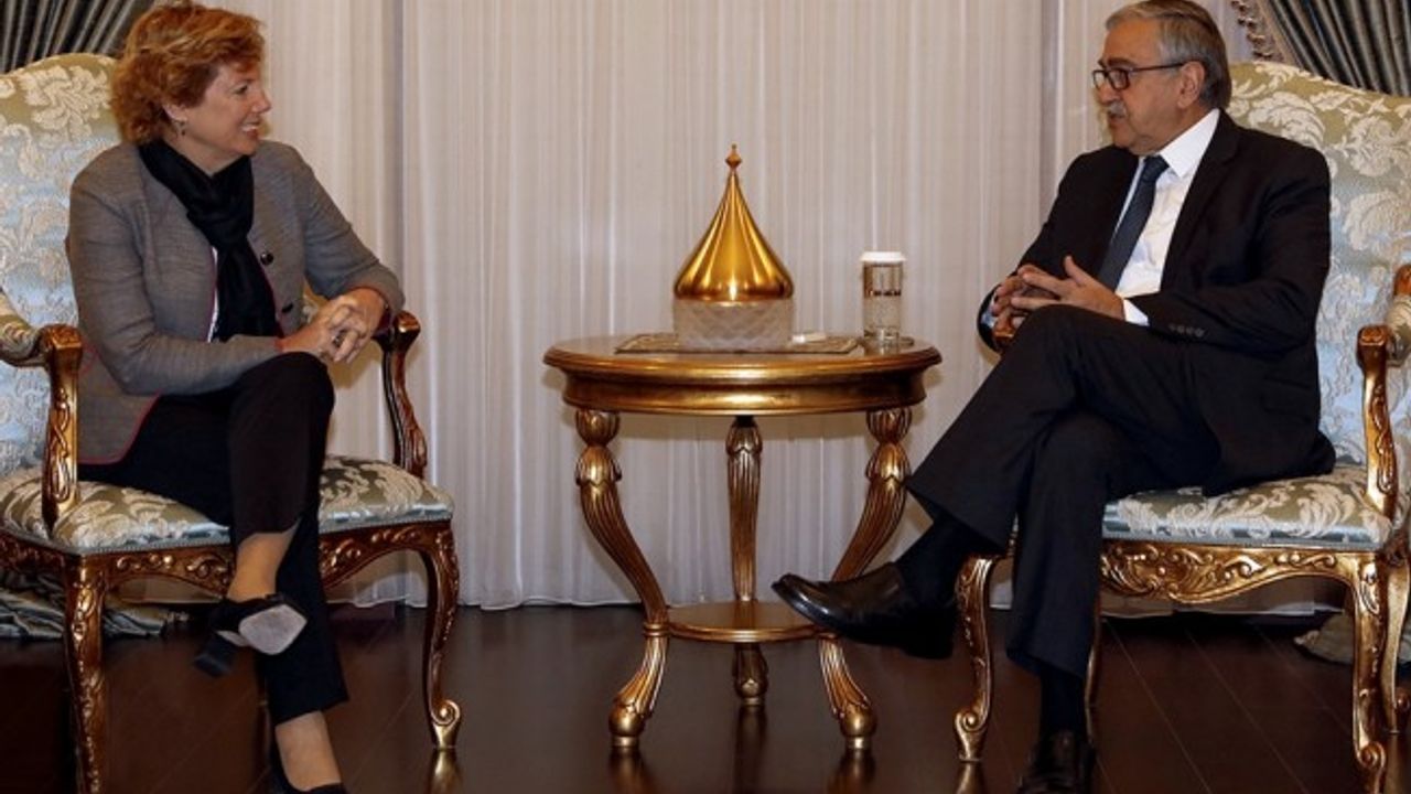 Doherty, Akıncı'ya veda ziyareti yaptı