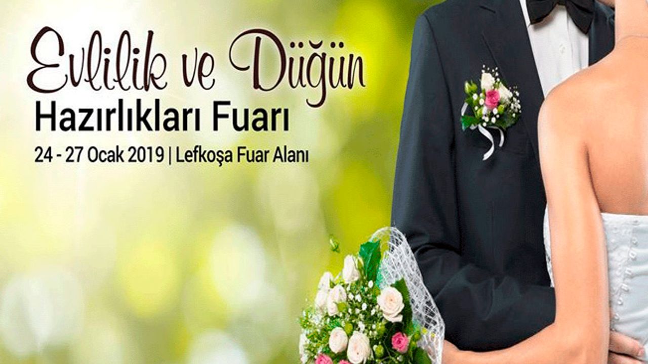 Evlilik ve Düğün Hazırlıkları Fuarı yarın başlıyor
