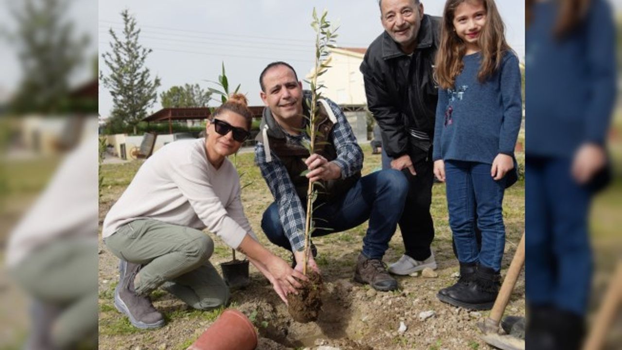 Küçük Kaymaklı'daki kayıpların anısına fidan dikildi