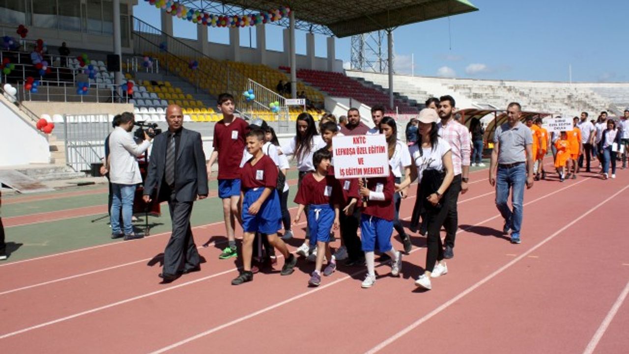 11. Özel Atletizm Oyunları açılış töreni yapıldı