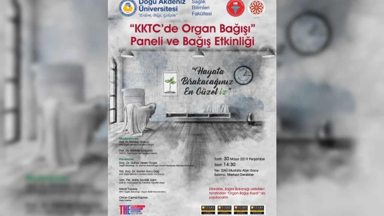 DAÜ’den Organ Bağışı ile ilgili panel ve etkinlik