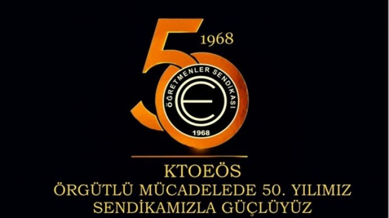 KTOEÖS, 50, yılını resepsiyonla kutluyor