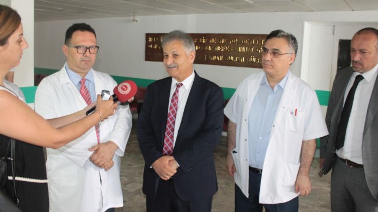 Pilli: Halka yakışır sağlık hizmeti için elimizden geleni yapacağız