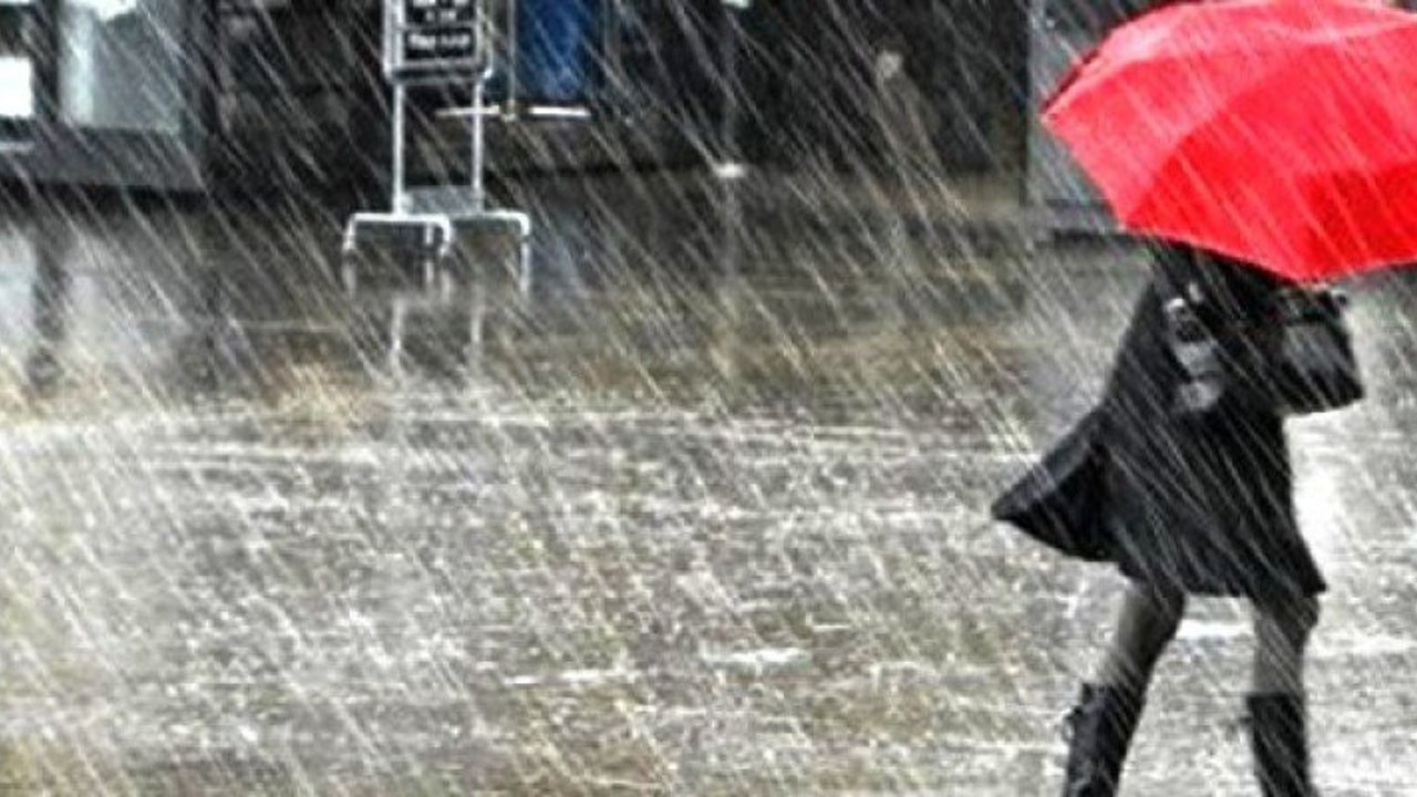 Yarın yer yer sağanak yağmur bekleniyor