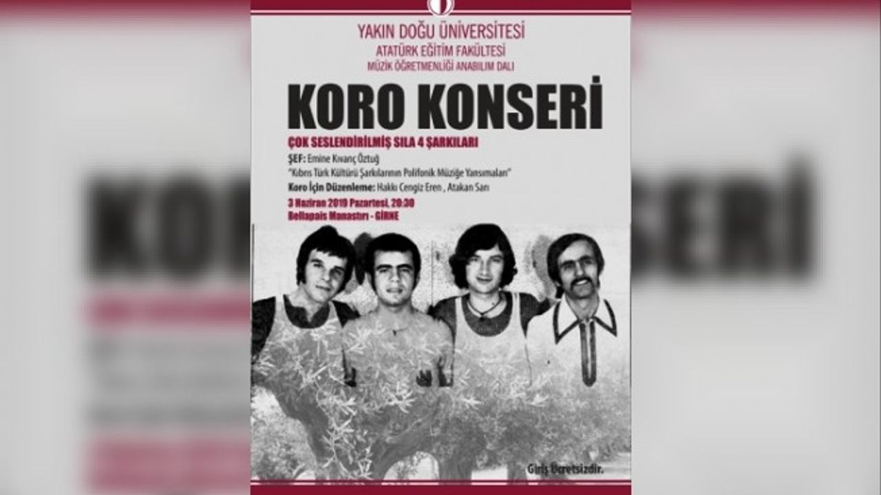 YDÜ Müzik Öğretmenliği Sıla 4 şarkılarını seslendirecek