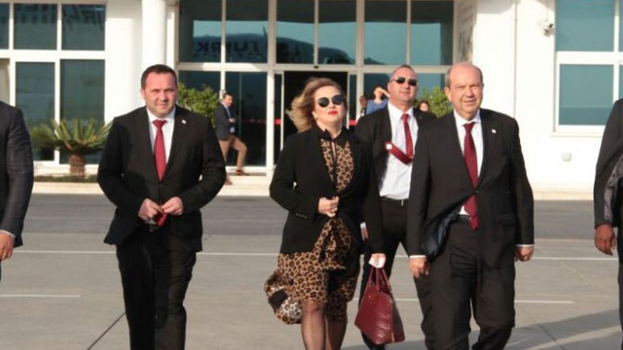 Tatar İstanbul’a gitmek üzere KKTC’den ayrıldı