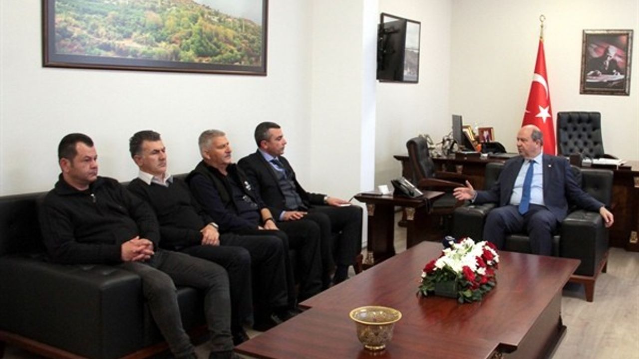 Tatar Hür-İş yetkililerini kabul etti...