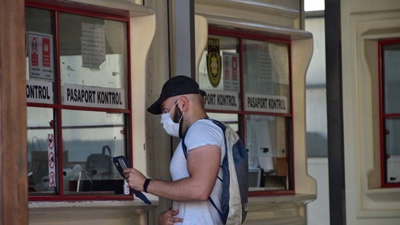 Karşılıklı 8 bin 229 giriş çıkış işlemi gerçekleştirildi