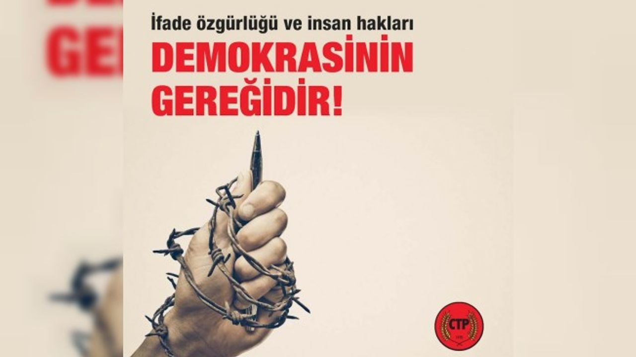 CTP Ali Kişmir'e sahip çıktı...