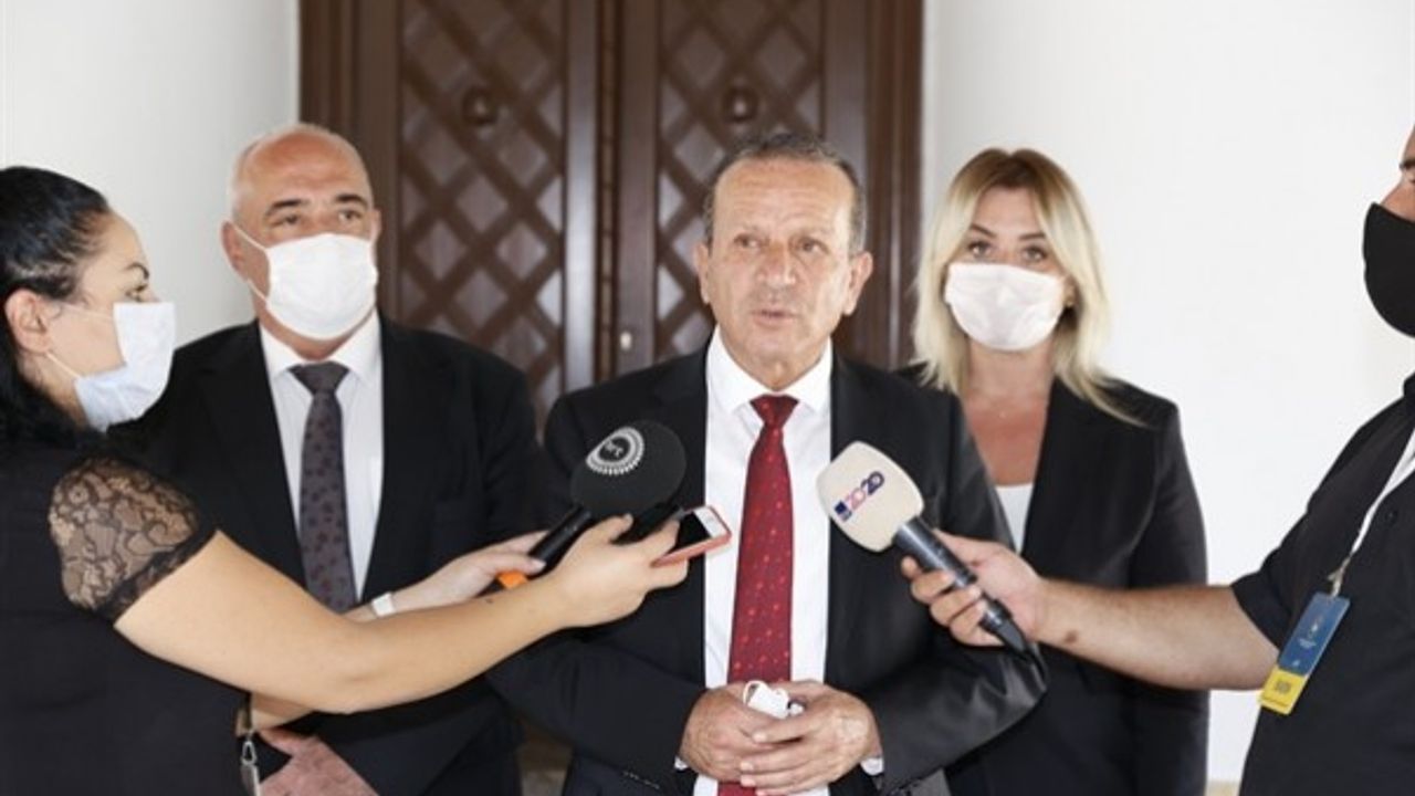 Tatar, Ataoğlu ve partinin bazı yetkililerini kabul etti