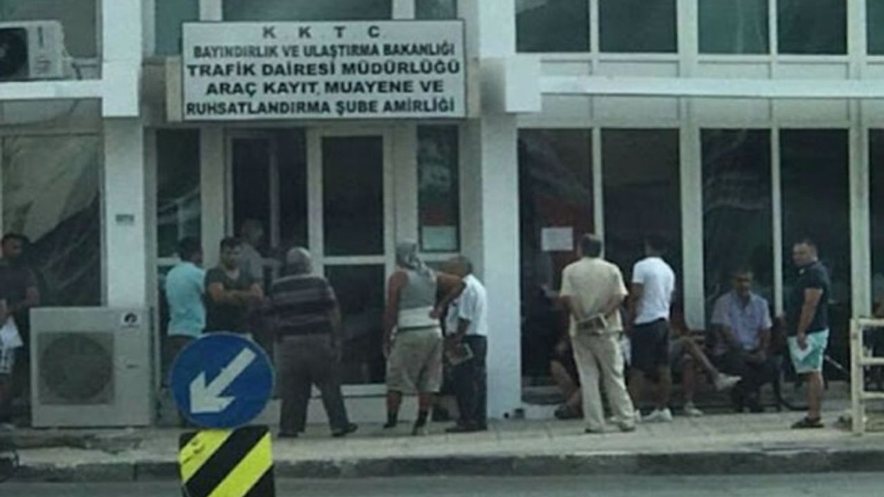 Araç Kayıt, Muayene ve Ruhsatlandırma Şubesi yarın kapalı