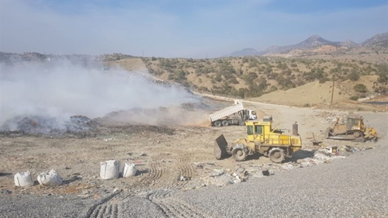 Güngör’de yangın söndürme çalışmaları devam ediyor