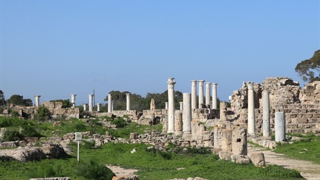 Binlerce yıllık geçmişe sahip antik kent: Salamis