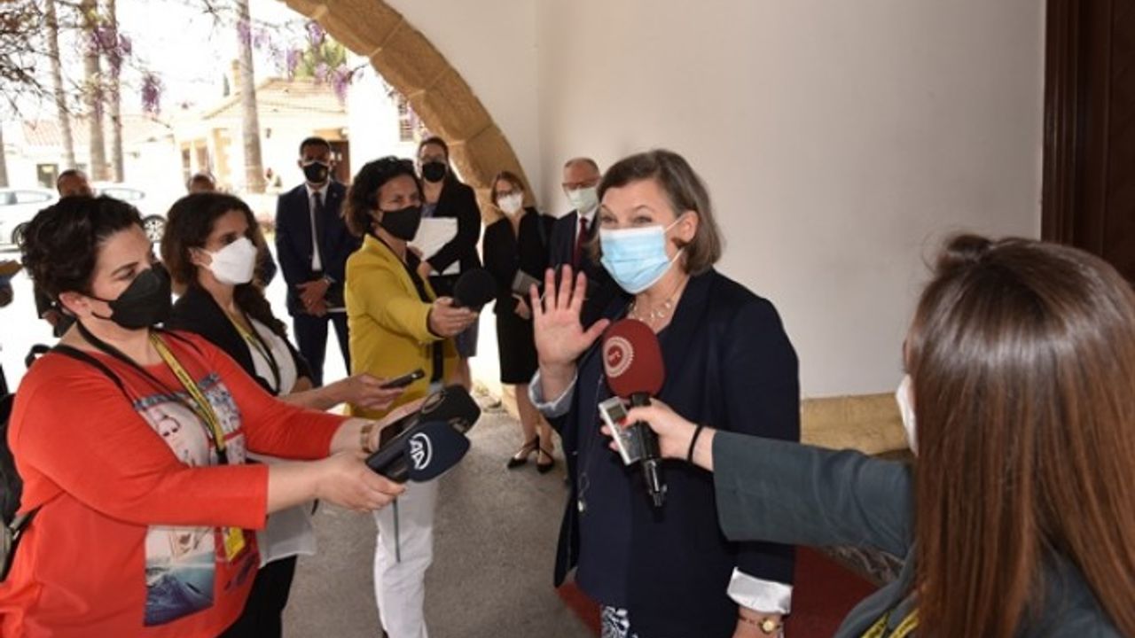 “Kıbrıs Türk tarafının perspektifini Washıngton’a ileteceğim”