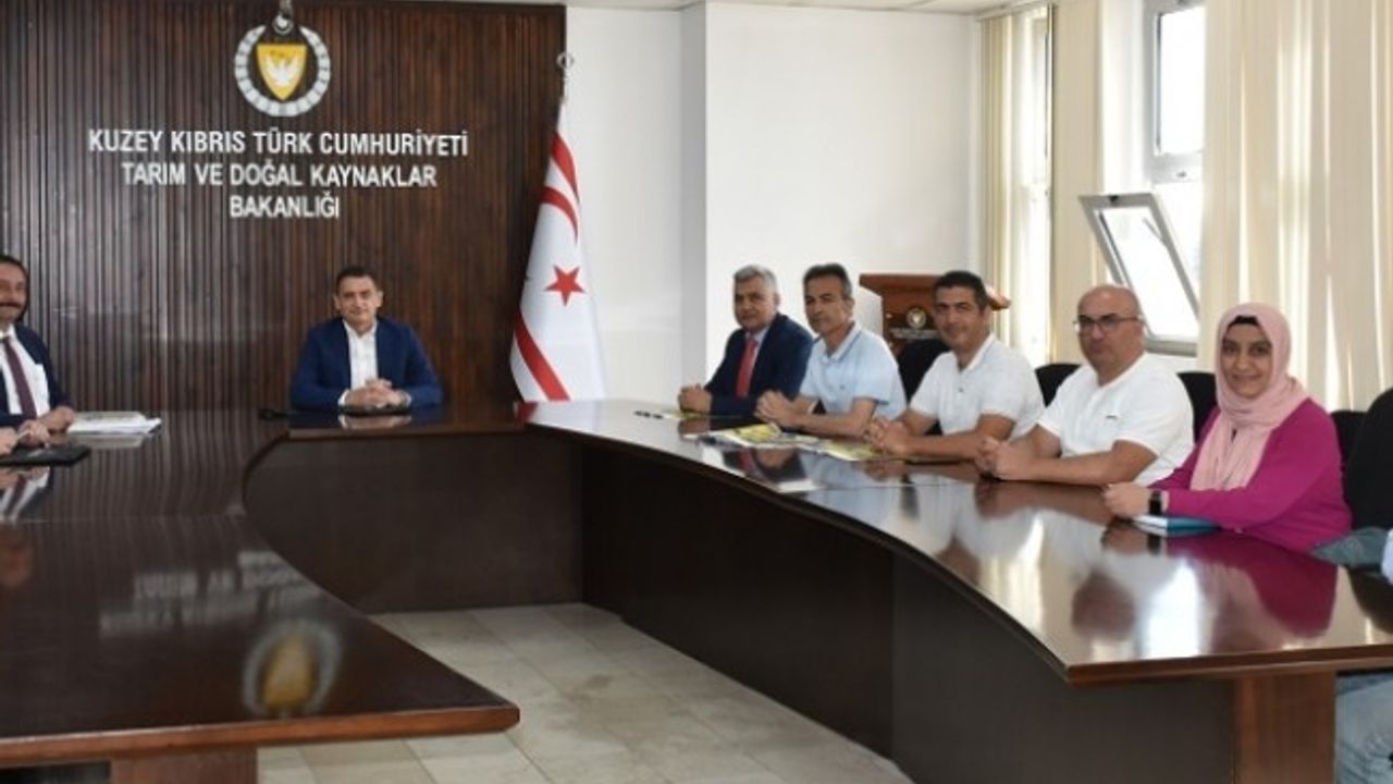 Oğuz, Türkiye DSİ’den gelen teknik heyetle görüştü