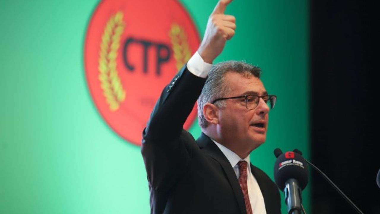 CTP'de genel başkan yeniden Tufan Erhürman