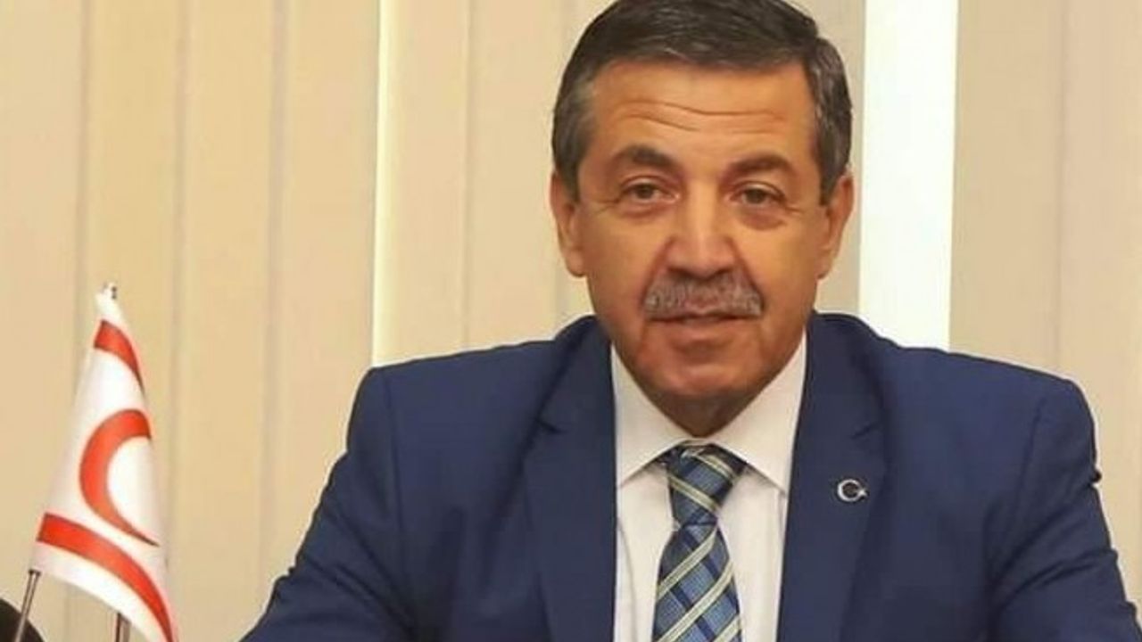 Dışişleri Bakanı Ertuğruloğlu adadan ayrıldı