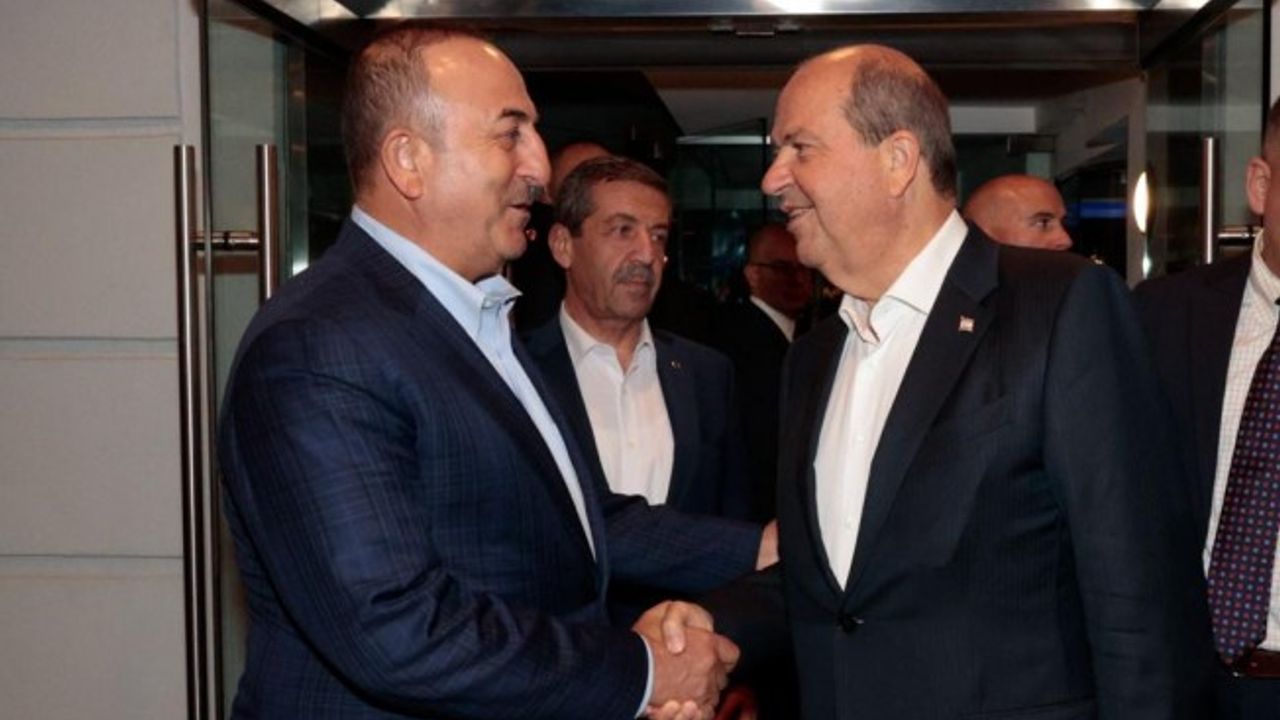 Tatar New York'ta TC Dışişleri Bakanı Çavuşoğlu'yla bir araya geldi