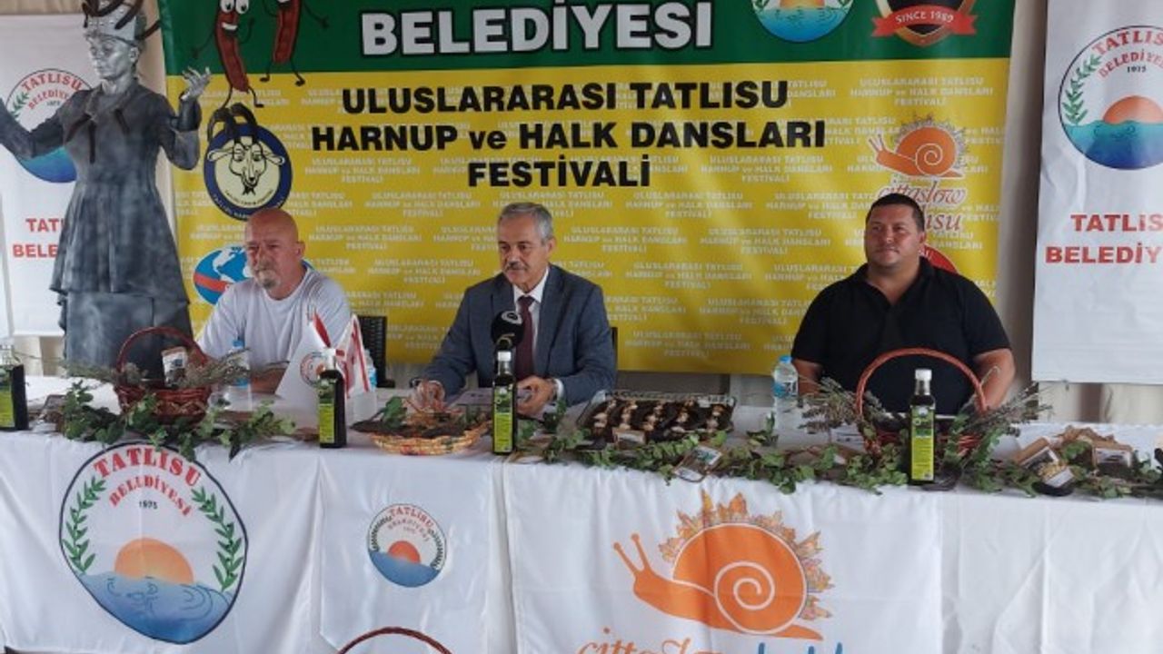 Tatlısu Harnup Festivali Perşembe akşamı başlıyor