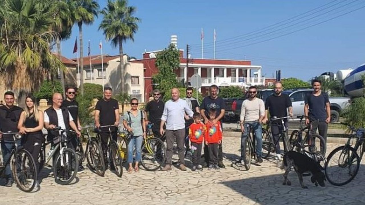Reşat Kansoy Bisikletlerle Güzelyurt Turu’na katıldı