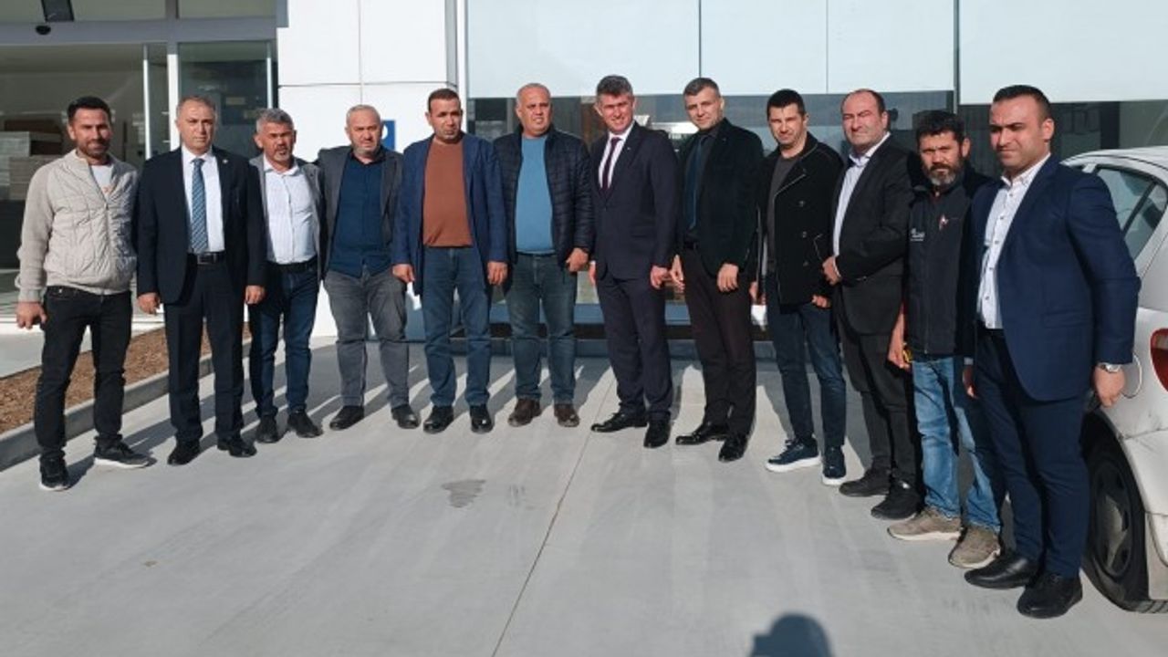 Feyzioğlu Alayköy sanayi bölgesini ziyaret etti