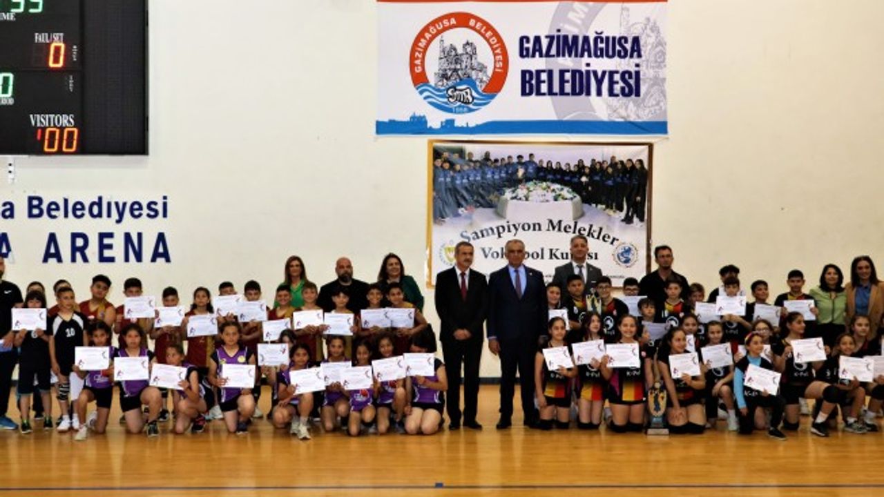 I. Şampiyon Melekler Voleybol Kupası müsabakaları tamamlandı