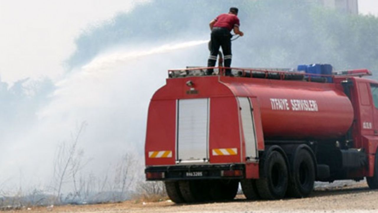 İtfaiye geçen hafta 7 yangına ve 21 olaya müdahale etti