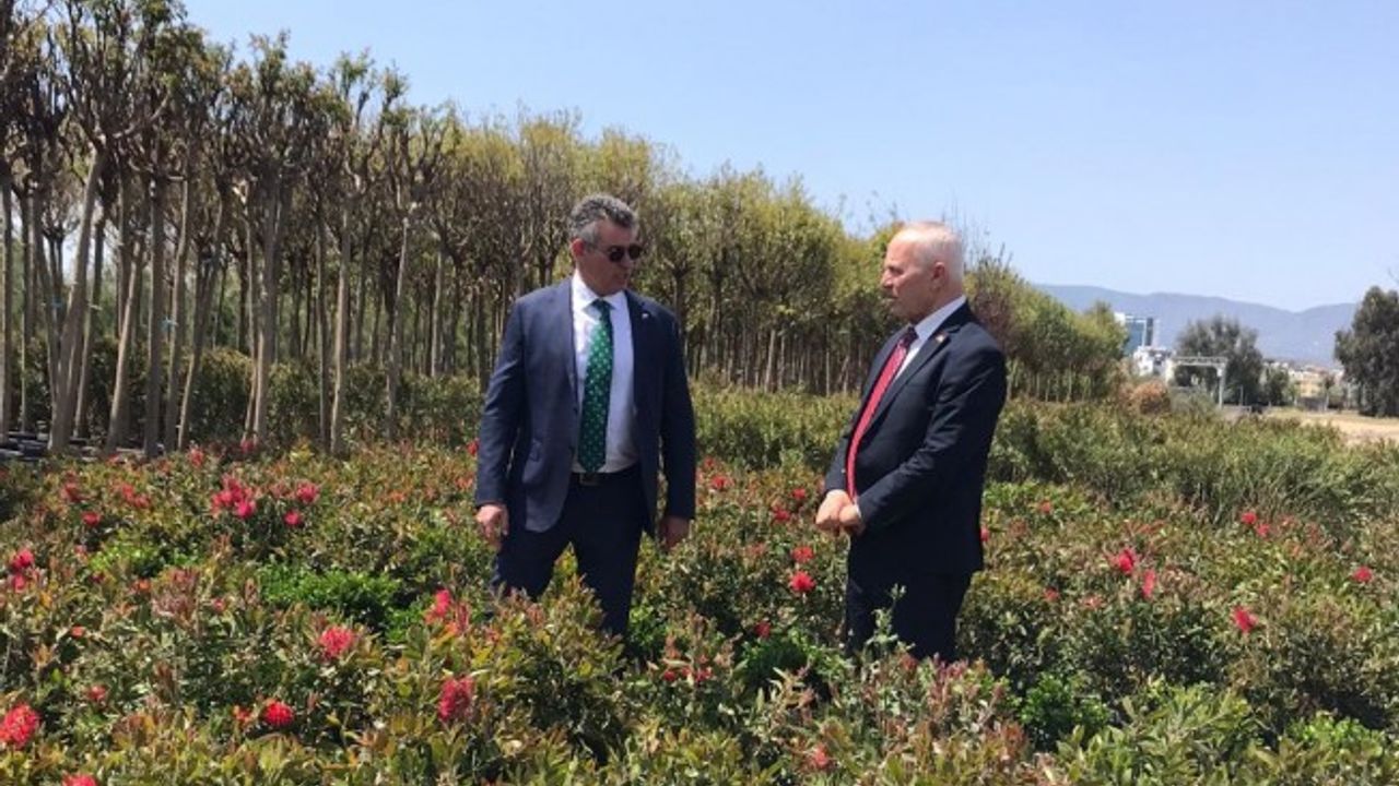 Meclis Başkanı Töre ve Büyükelçi Feyzioğlu, Meclis yerleşkesini ziyaret etti
