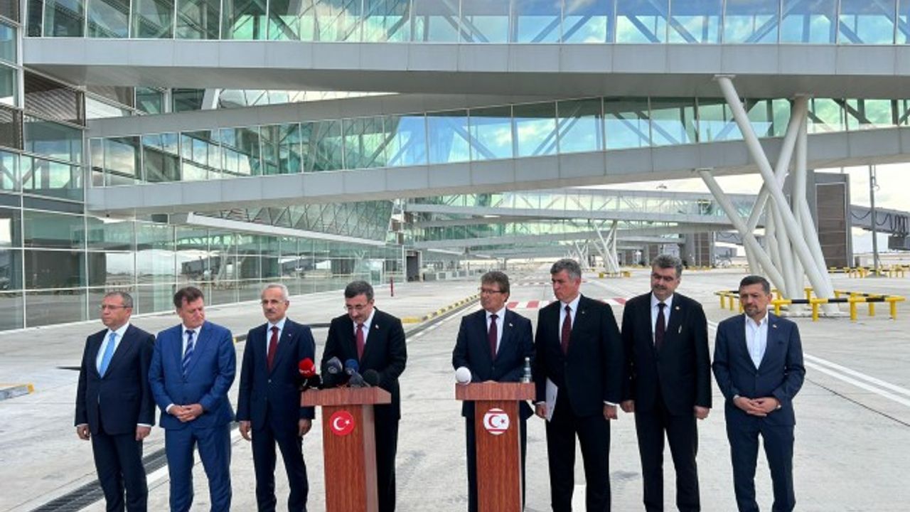 “Yeni Ercan Havalimanı, KKTC’nin dünyaya açılan yüzü, vitrini olacak"