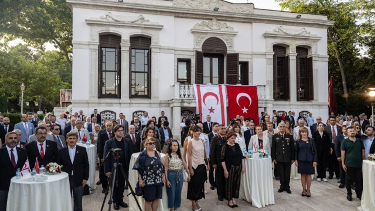 20 Temmuz Barış ve Özgürlük Bayramı, İstanbul'da resepsiyonla kutlandı