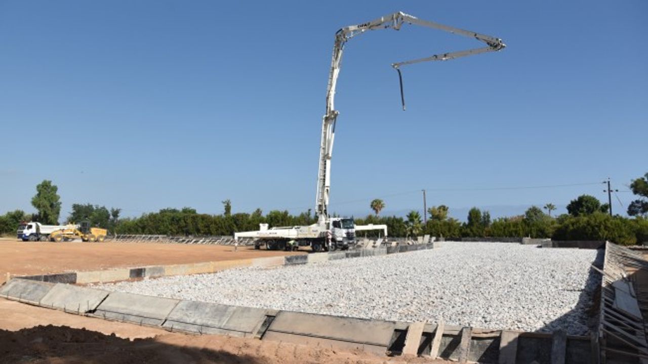 Çatalköy İlkokulu yeni binasının temeli bugün düzenlenen törenle atıldı