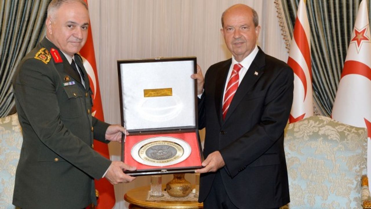 Tatar, Türkiye Genel Kurmay Başkanı Orgeneral Gürak’ı kabul etti