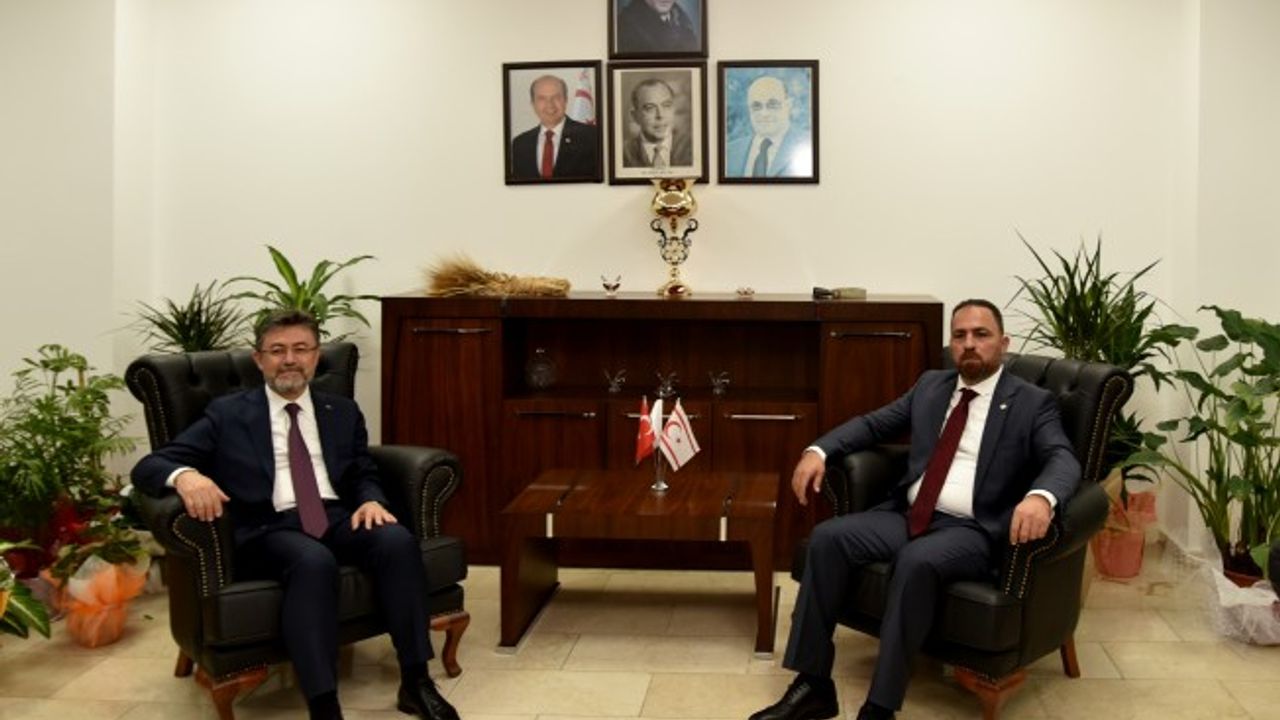 Çavuş, Türkiye Tarım ve Orman Bakanı Yumaklı ile bir araya geldi