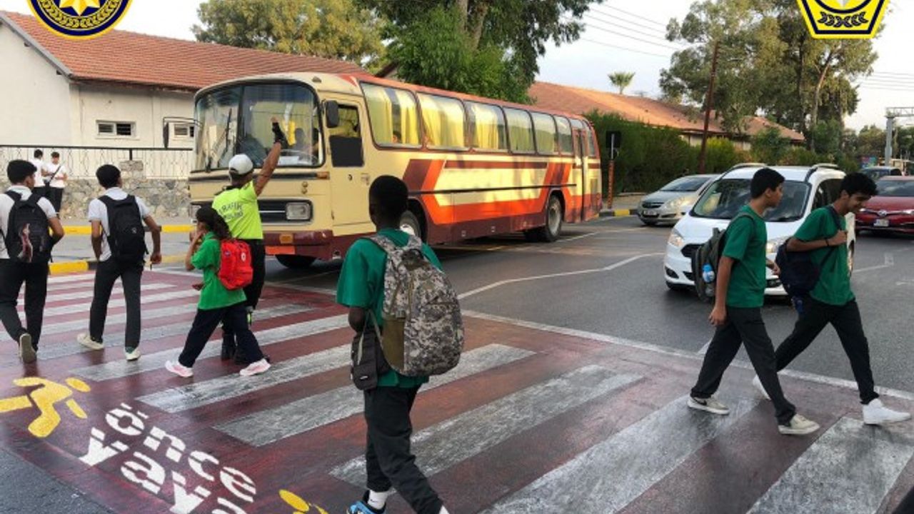 “Okullar açılıyor, yoğun trafikte yayalara karşı duyarlı olalım”