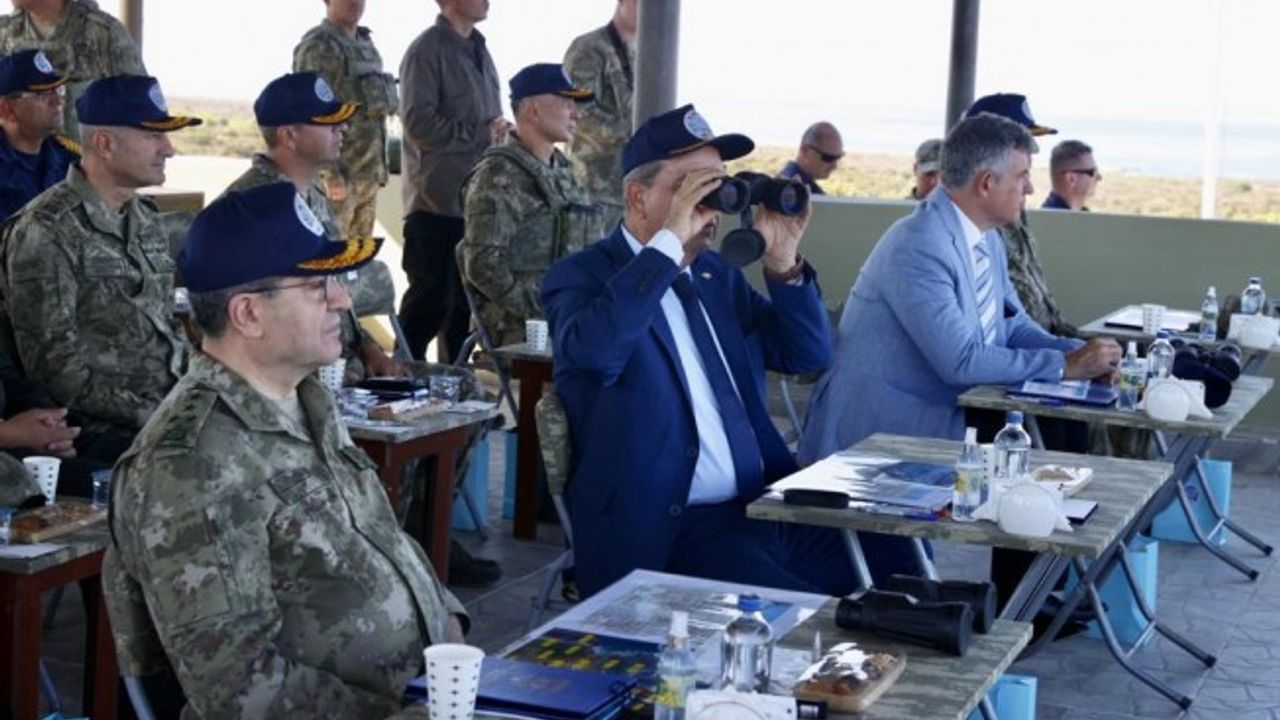 Tatar, Şht. Plt. Yzb. Cengiz Topel Akdeniz Fırtınası Tatbikatı’nı izledi