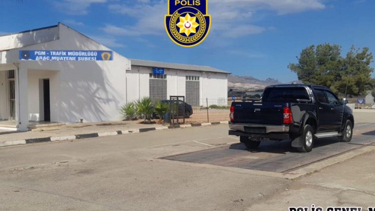 Yeni salon araçların ilk kayıt ve muayene işlemleri ilçe polis müdürlüklerinde de yapılabilecek