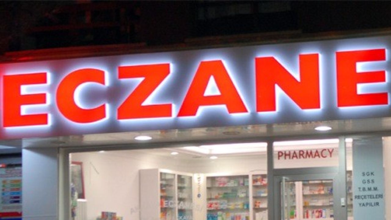 ECZANELERİN YAZ DÖNEMİ ÇALIŞMA SAATLERİ VE NÖBET LİSTELERİ YAYIMLANDI 