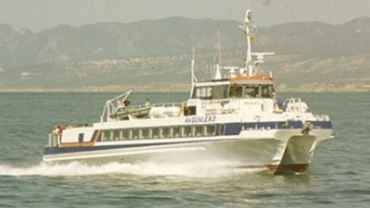 GİRNE-TAŞUCU FERİBOT SEFERLERİNE BAŞLANDI