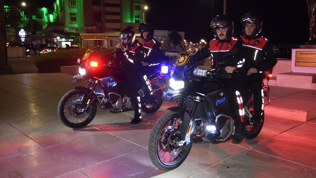 Girne’de motorlu polis timleri göreve başladı