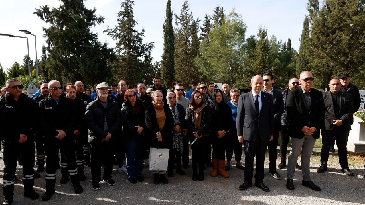 Tatar, 6 Şubat depreminde hayatını kaybeden Amaç Arnavutoğlu’nun anma törenine katıldı