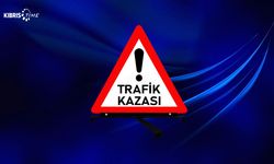 Lefkoşa Organize Sanayi Bölgesinde trafik kazası.. 1 ölü