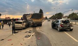 Demirhan'da yaya geçidindeki kaza ucuz atlatıldı