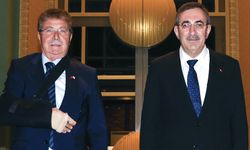 Başbakan Üstel ile TC Cumhurbaşkanı Yardımcısı Yılmaz görüştü