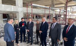 Başbakan Üstel, Işıl Mobilya ve Gürdağ Tuğla Fabrikasını ziyaret etti