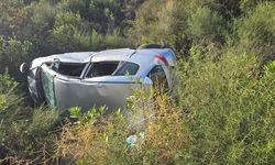 Büyükkonuk - Kaplıca anayolunda trafik kazası.. 4 yaralı