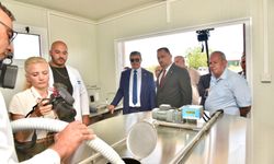 Başbakan Üstel, Minareliköy Süt Toplama Merkezi'nde incelemelerde bulundu