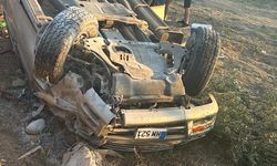 Dipkarpaz'da alkollü içki tesiri altında kaza, 2 yaralı...